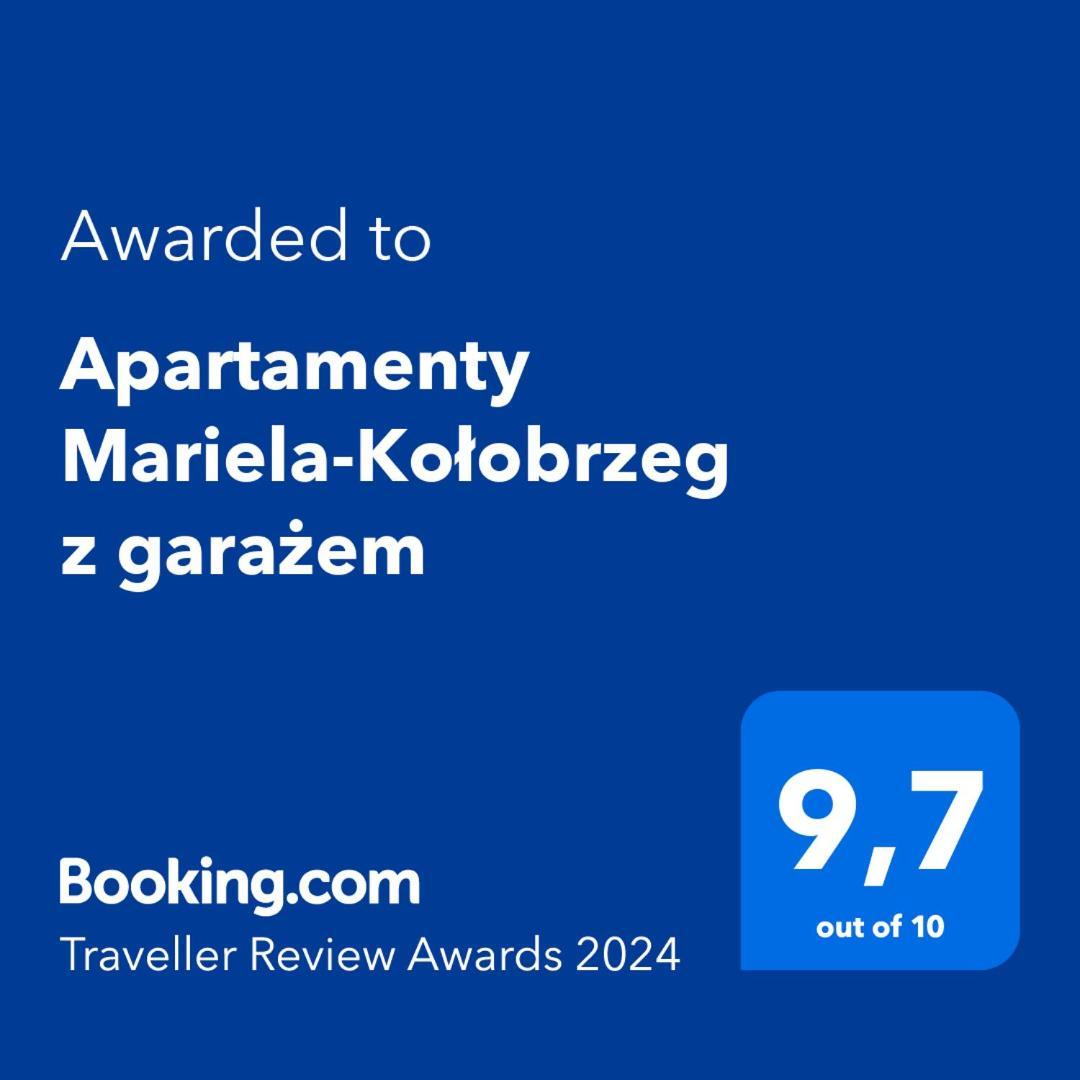 Apartamenty Mariela-Kolobrzeg Z Garazem Kültér fotó